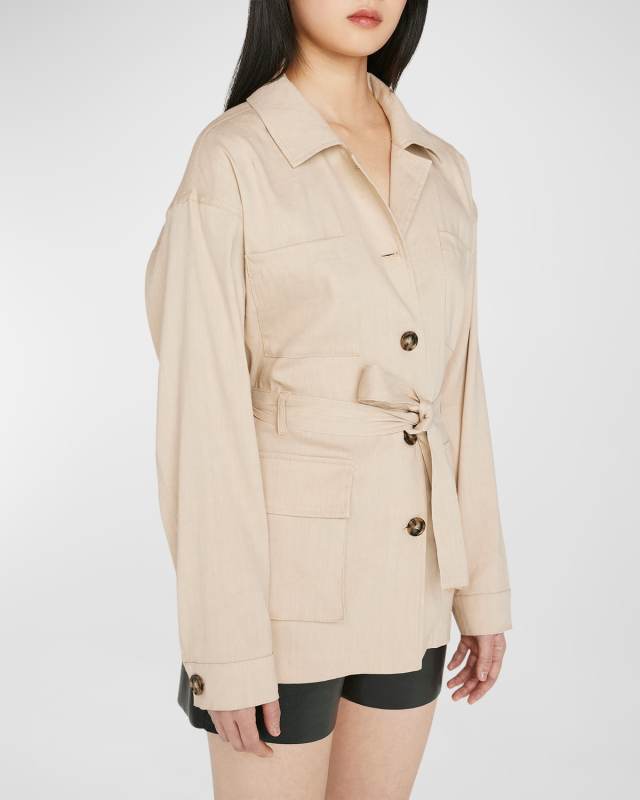 Belted Cargo Jacket