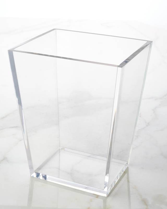 Solid Ice Wastebasket