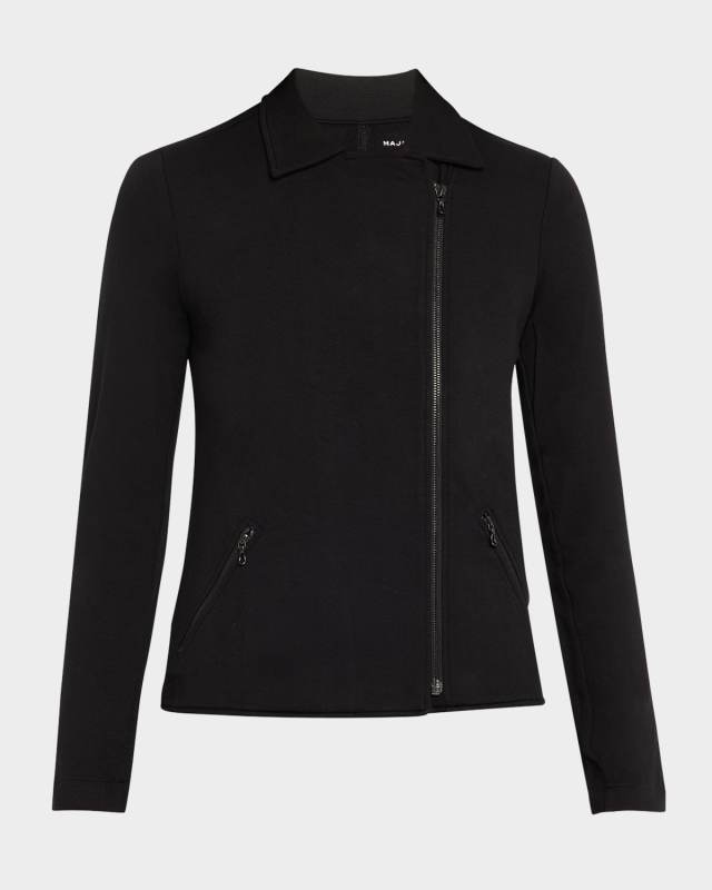 French Terry Moto Jacket