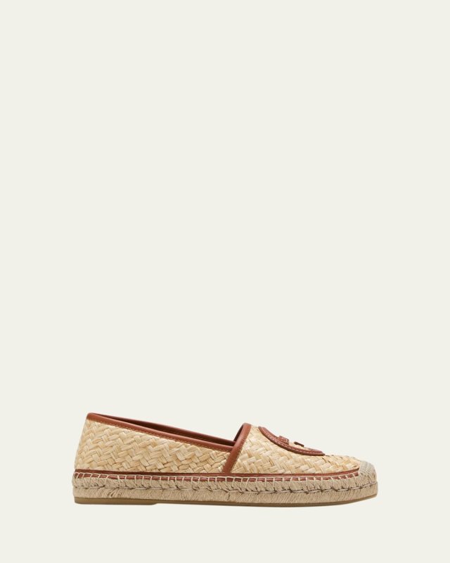 Adela GG Raffia Espadrilles