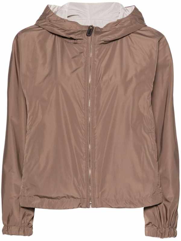 reversible zipped jacket