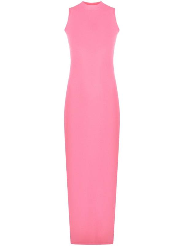 cut-out detail long dress