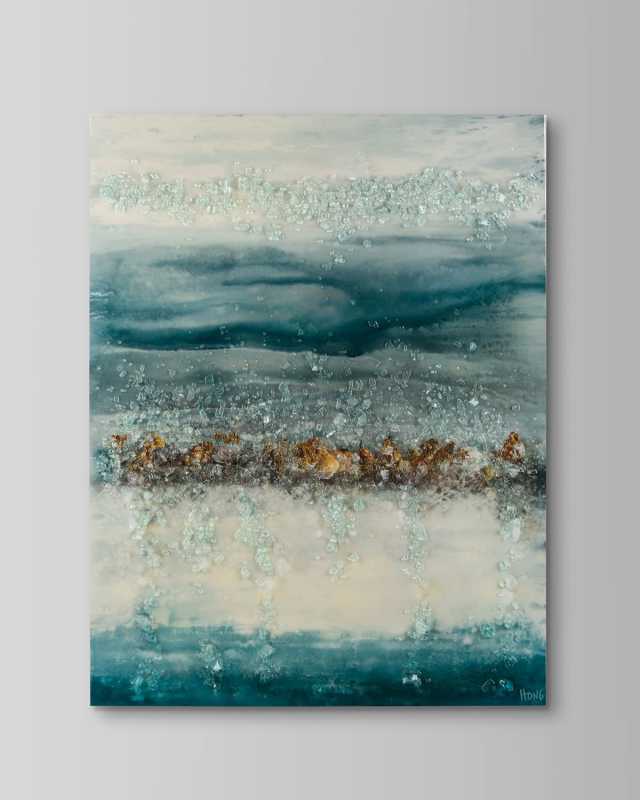 "Rolling Thunder" Giclee Art by Mary Hong