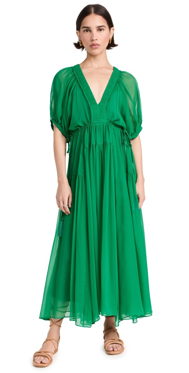 Laigne Constance Dress Kelly Green