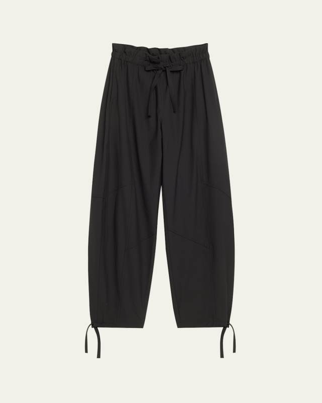 Drapey Melange Pull-On Pants