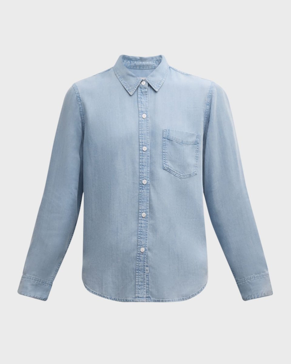 Ingrid Denim Button-Front Shirt