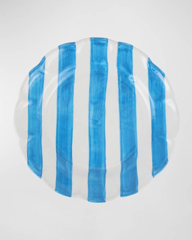 Amalfitana Stripe Salad Plate