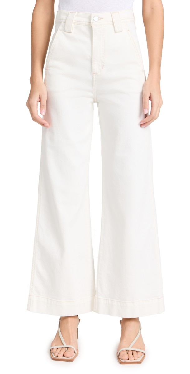 Joe's Jeans The Avery Wide Leg Ankle Jeans Milk