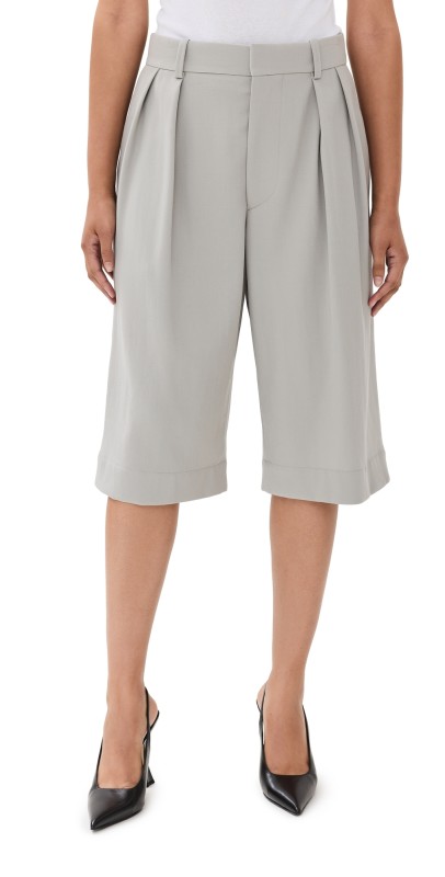 WARDROBE. NYC Low Rise Shorts Cement