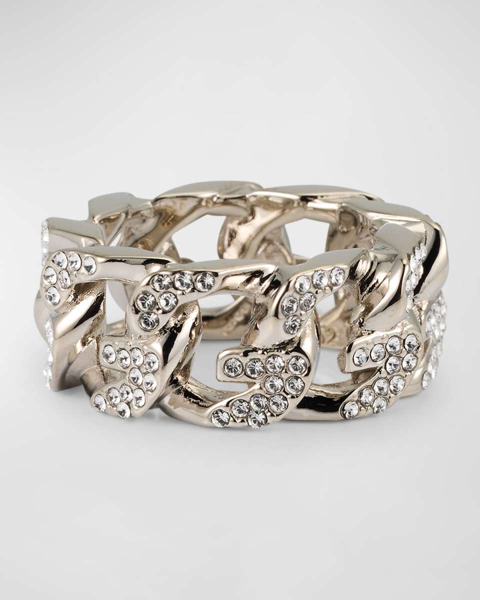 G-Chain Crystal Ring