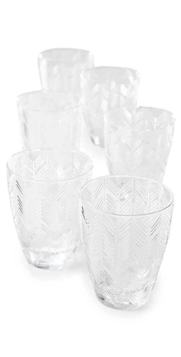 Missoni Water Glass Set Clear