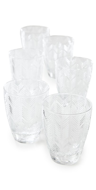 Missoni Water Glass Set Clear