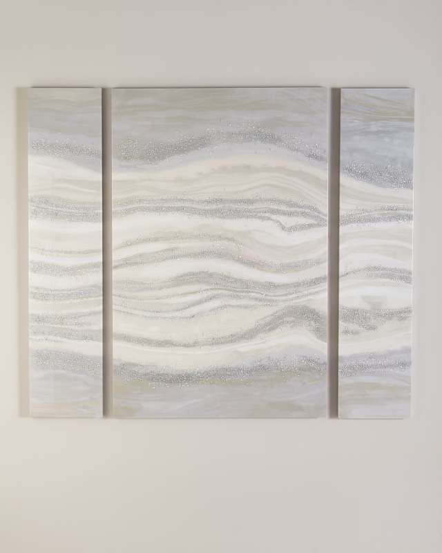 "Streaming VI" Wall Art Canvases, Set of 3