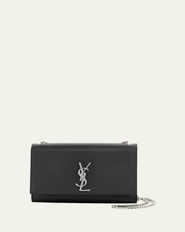 Kate Medium YSL Crossbody Bag in Grained Leather