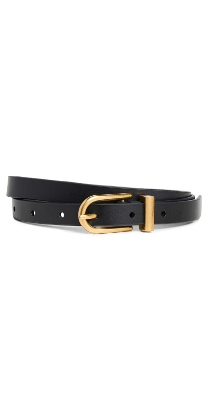 FRAME Petit Simple Art Deco Belt Black