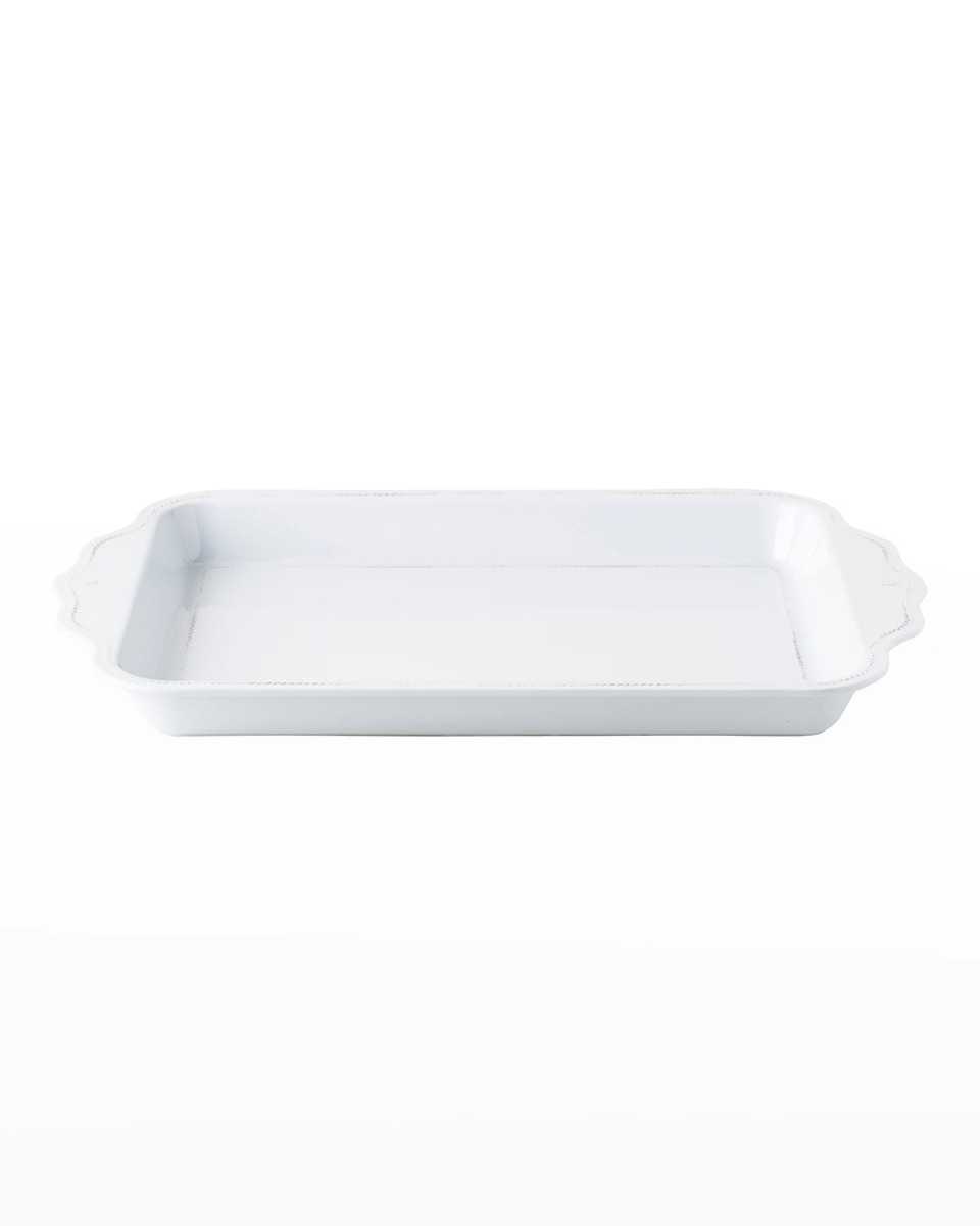 Berry & Thread Melamine 24" Tray - Whitewash