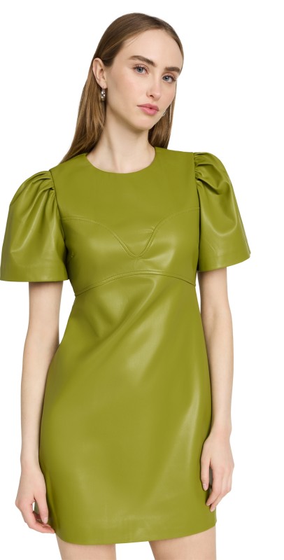 Tanya Taylor Antonella Dress Avocado