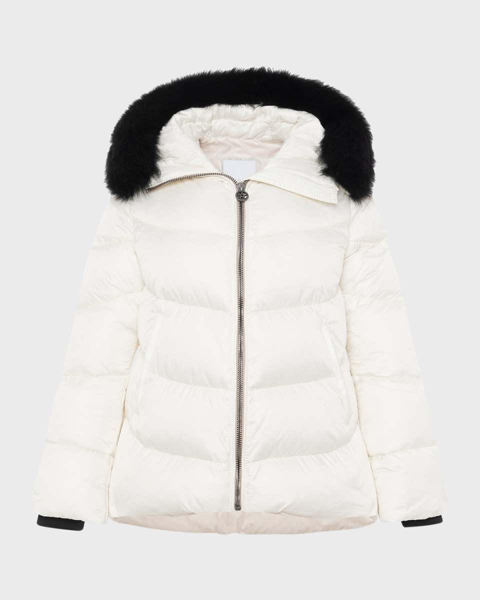 Apres-Ski Jacket With Detachable Toscana Lamb Shearling Hood Tr