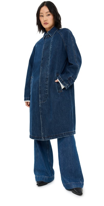 Polo Ralph Lauren Denim Car Coat Chamika Wash