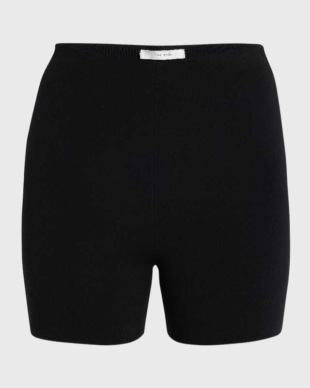 Fastella Ribbed Biker Shorts