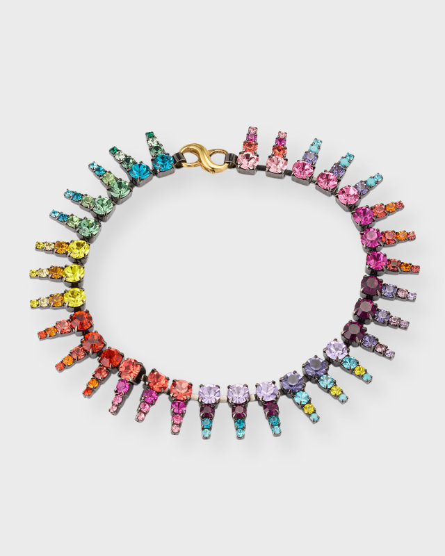 Ember Anklet with Crystals