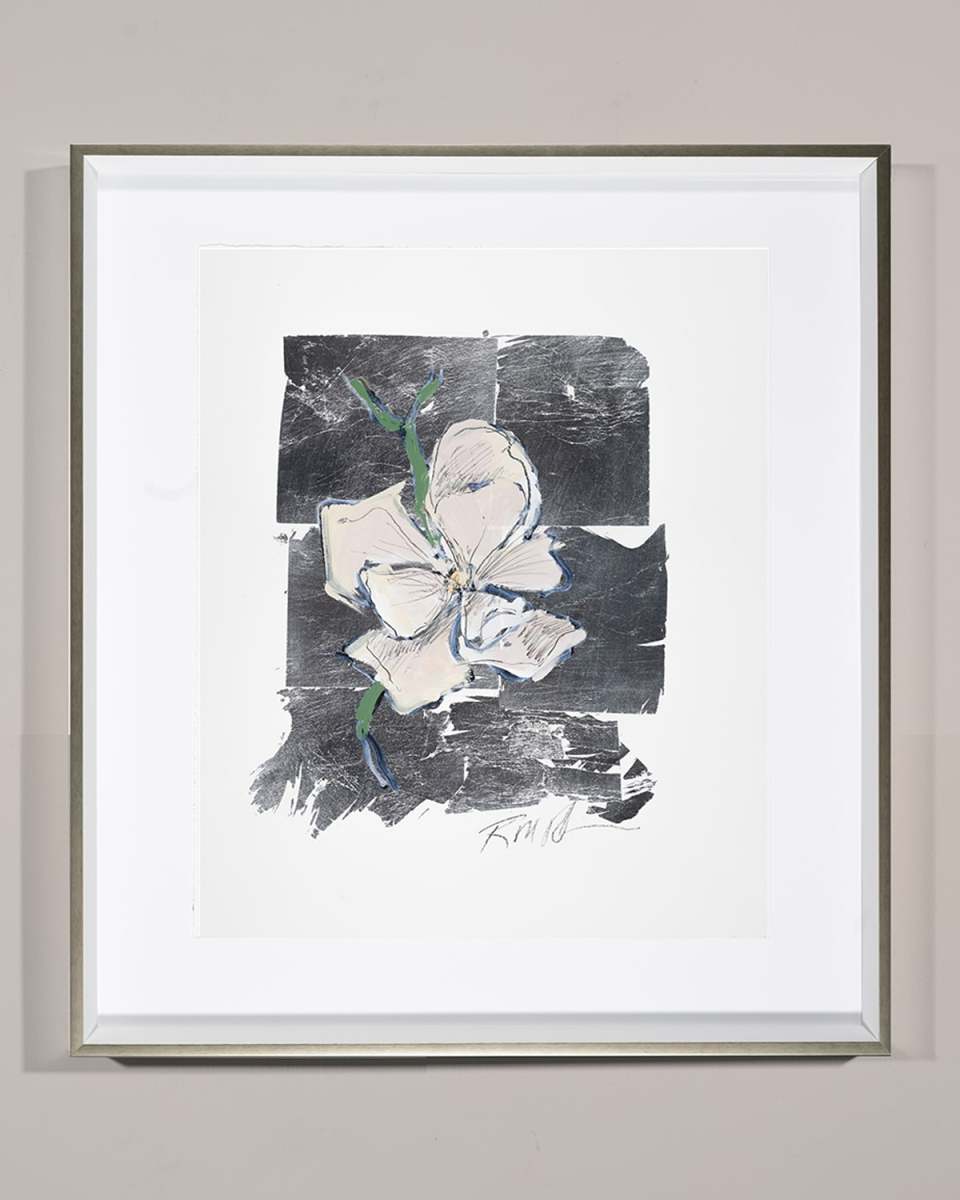'Silver Flower Magnolia' Wall Art