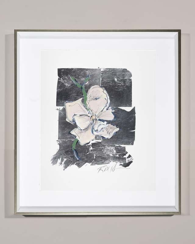 'Silver Flower Magnolia' Wall Art
