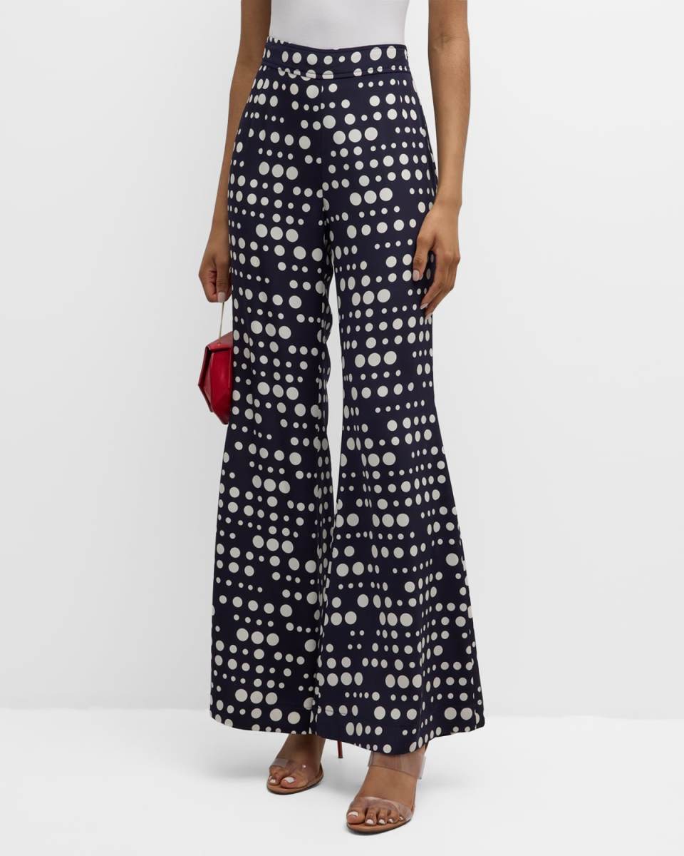 Dot Dotism Trumpet Flare Pants