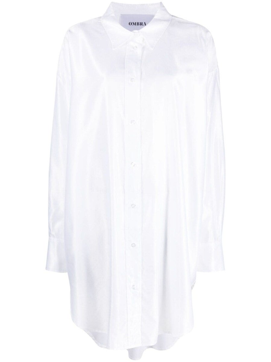 oversized long-sleeve shirt