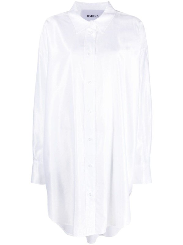 oversized long-sleeve shirt