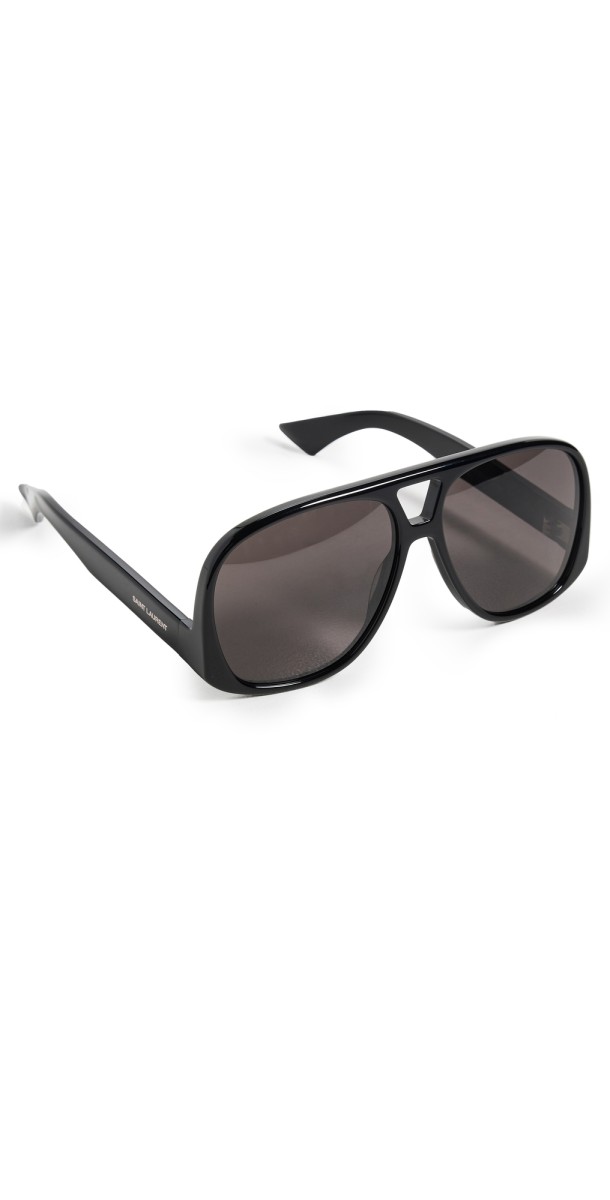 Saint Laurent SL 652 Solace Sunglasses Black-Black-Black