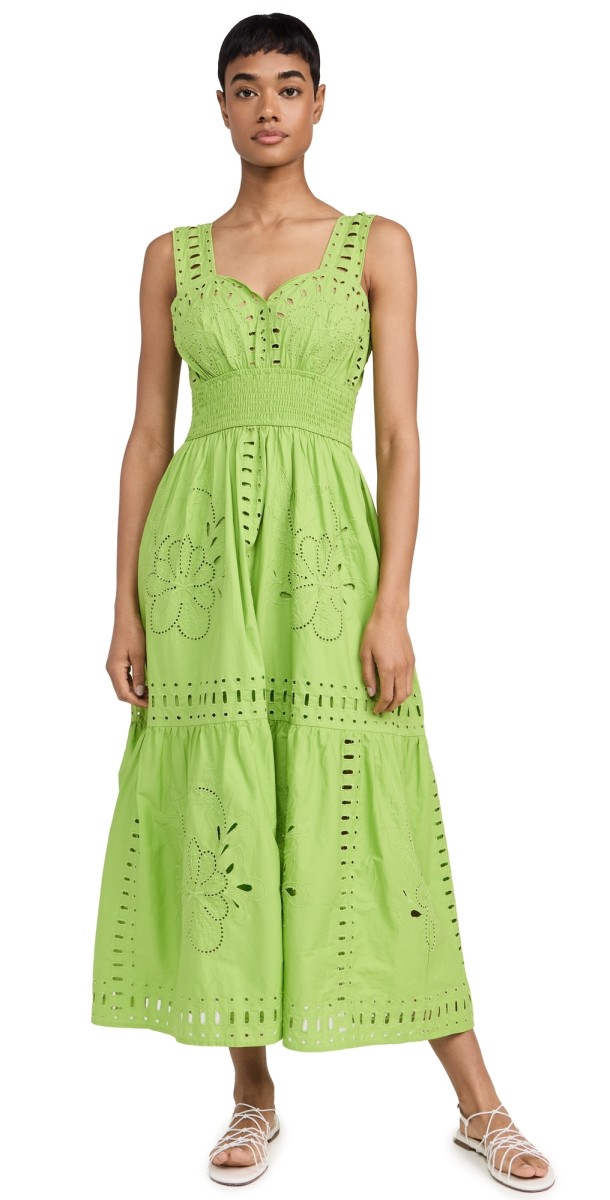 RAILS Fawn Dress Island Green