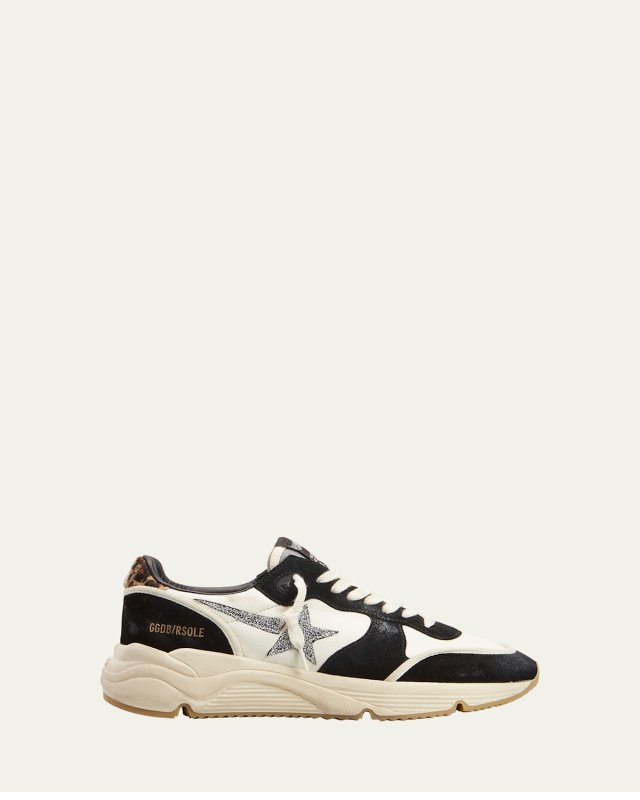 Running Sole Mixed Media Sneakers