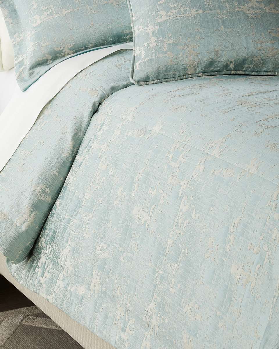Ava Mineral 3-Piece Bedding, QUEEN