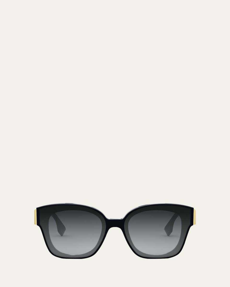 Fendi First Gradient Acetate Square Sunglasses
