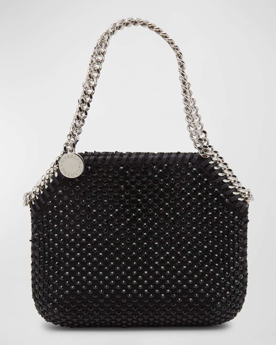Falabella Mini Crystal Mesh Shoulder Bag