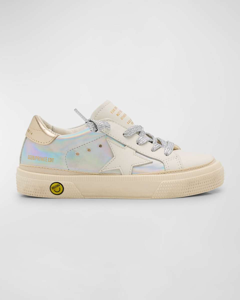 Girl's May Holographic Low Top Sneakers, Baby/Toddlers