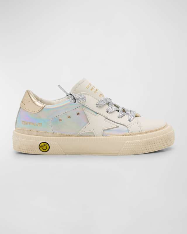 Girl's May Holographic Low Top Sneakers, Baby/Toddlers