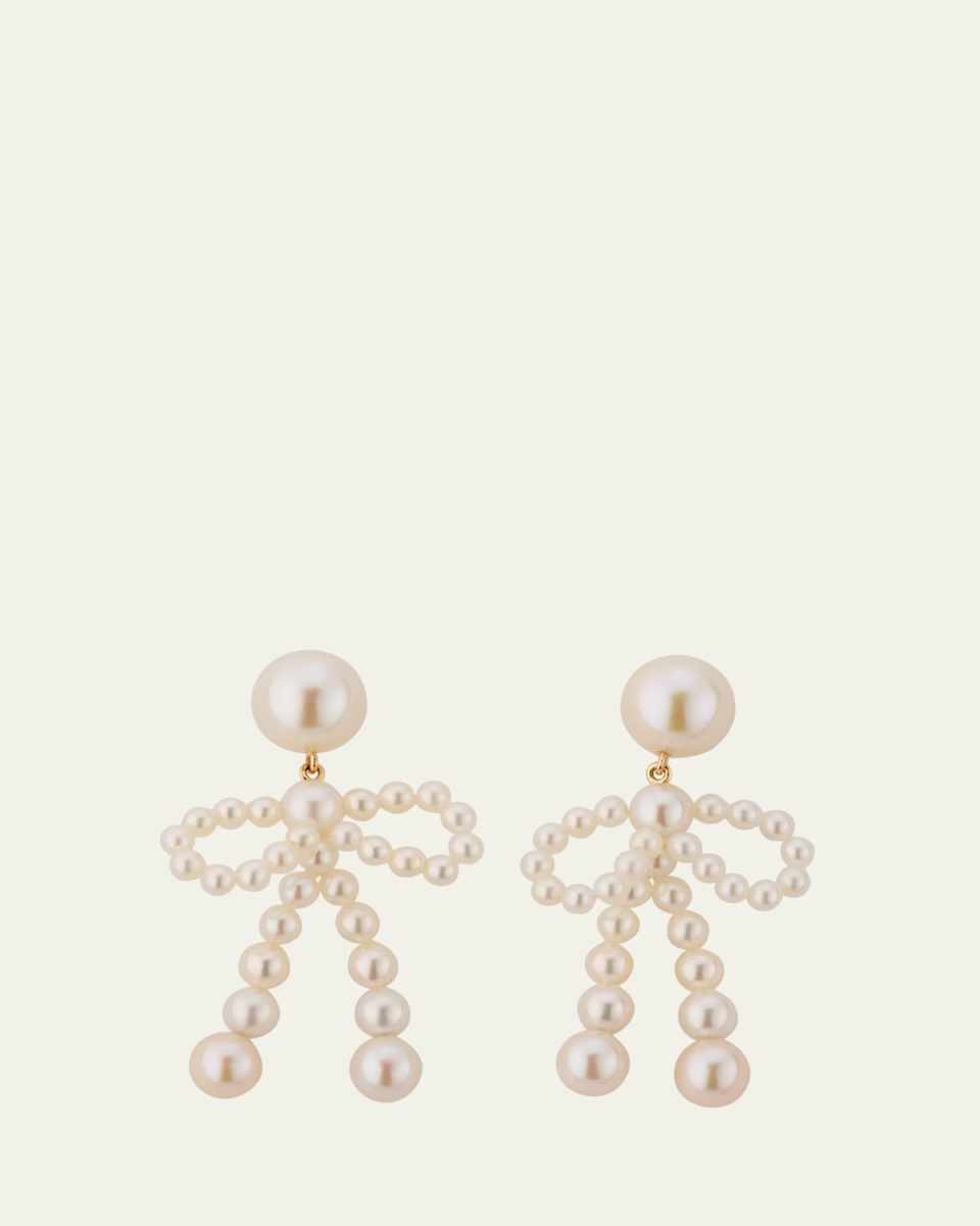 Bow Drop Earrings