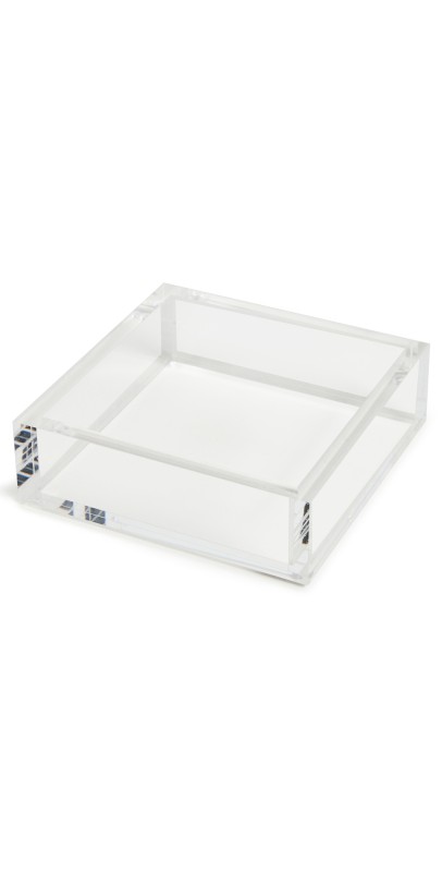 Tizo Design Tizo Design Lucite Cocktail Napkin Tray Clear