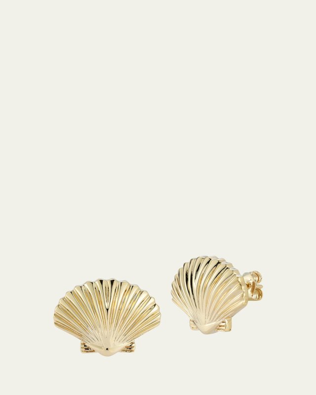 14K Small Venus Earrings