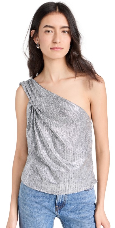 IRO Isaure Top Grey Lurex