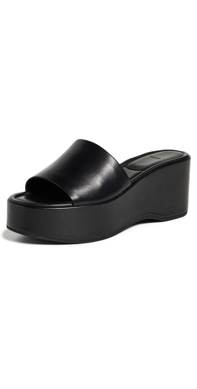 Vince Polina Platform Sandals Black