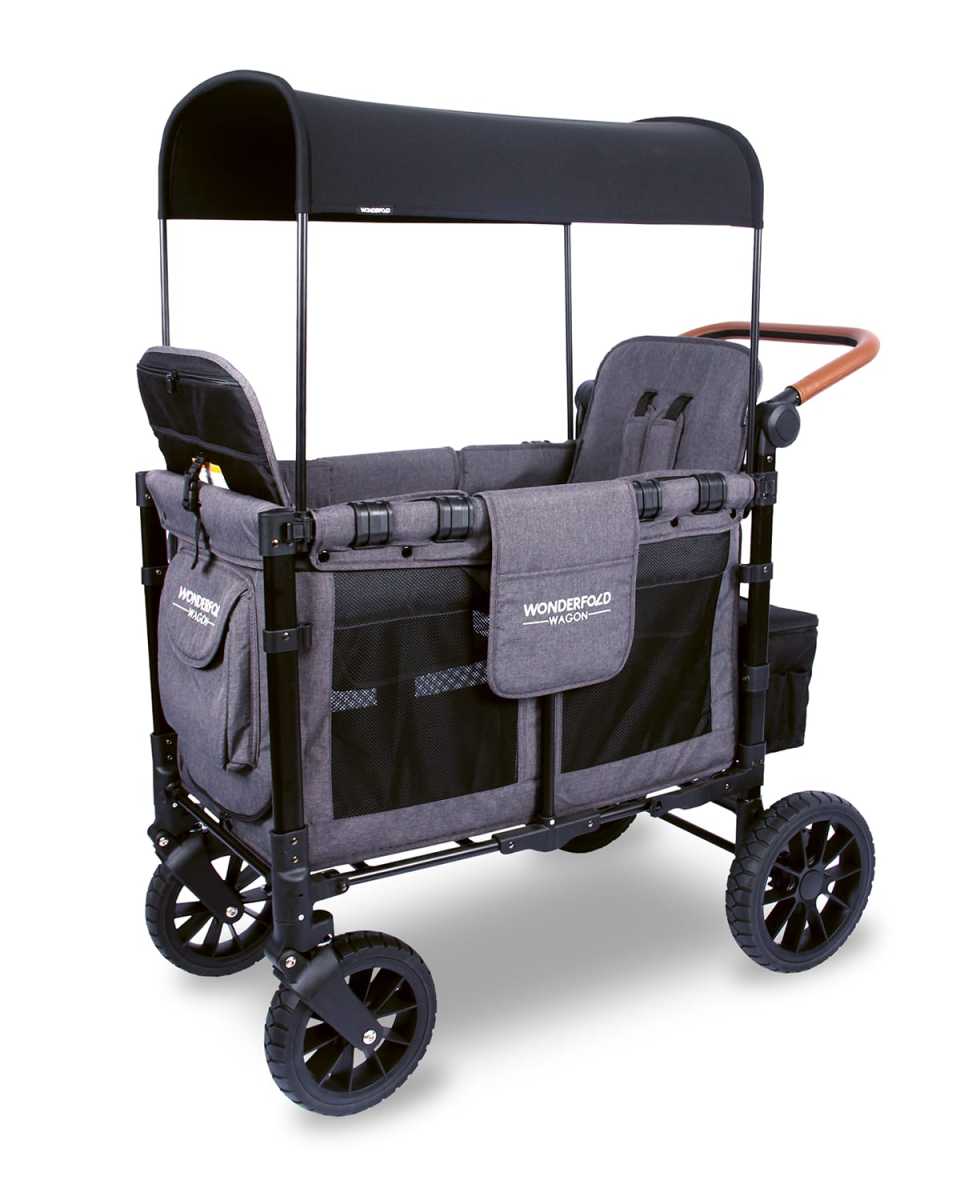 W2 Luxe Double Stroller Wagon (2 Seater)