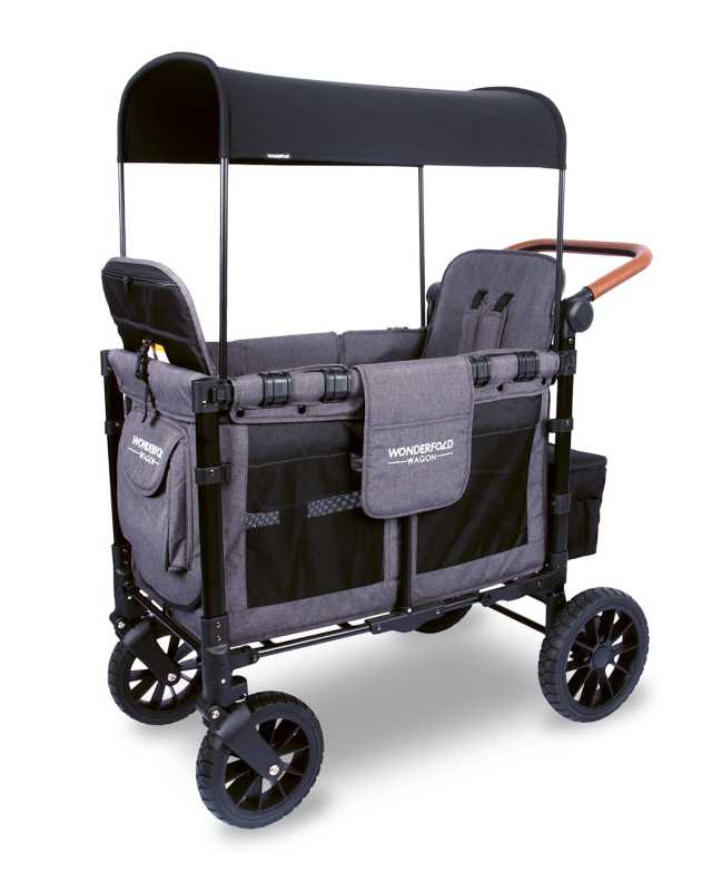 W2 Luxe Double Stroller Wagon (2 Seater)