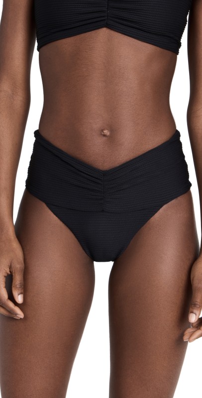 LSPACE Bardot Bikini Bottoms Classic Black
