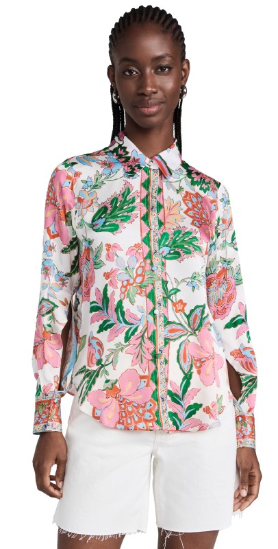 MISA Celine Top Casablanca Border