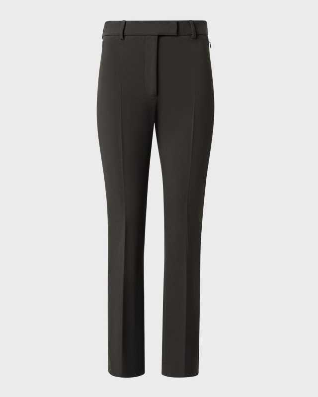 Francy Lyocell Gabardine Kick Flare Crop Pants