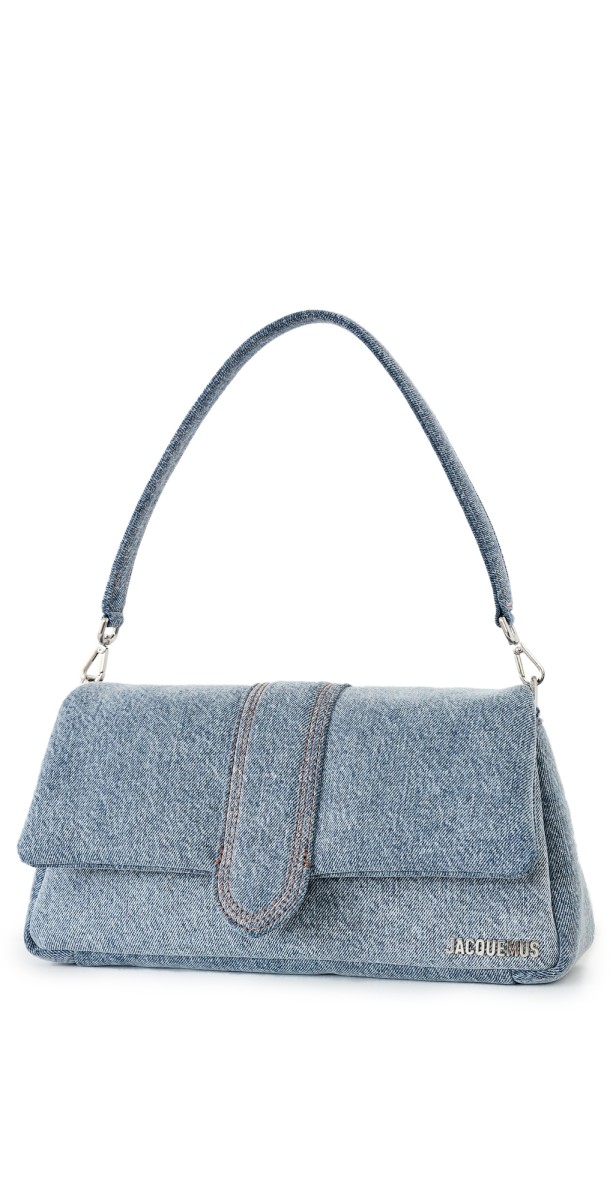 Jacquemus Le Bambimou Denim Shoulder Bag Blu