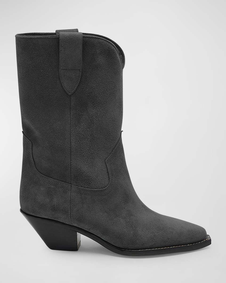Dahope Suede Western Booties